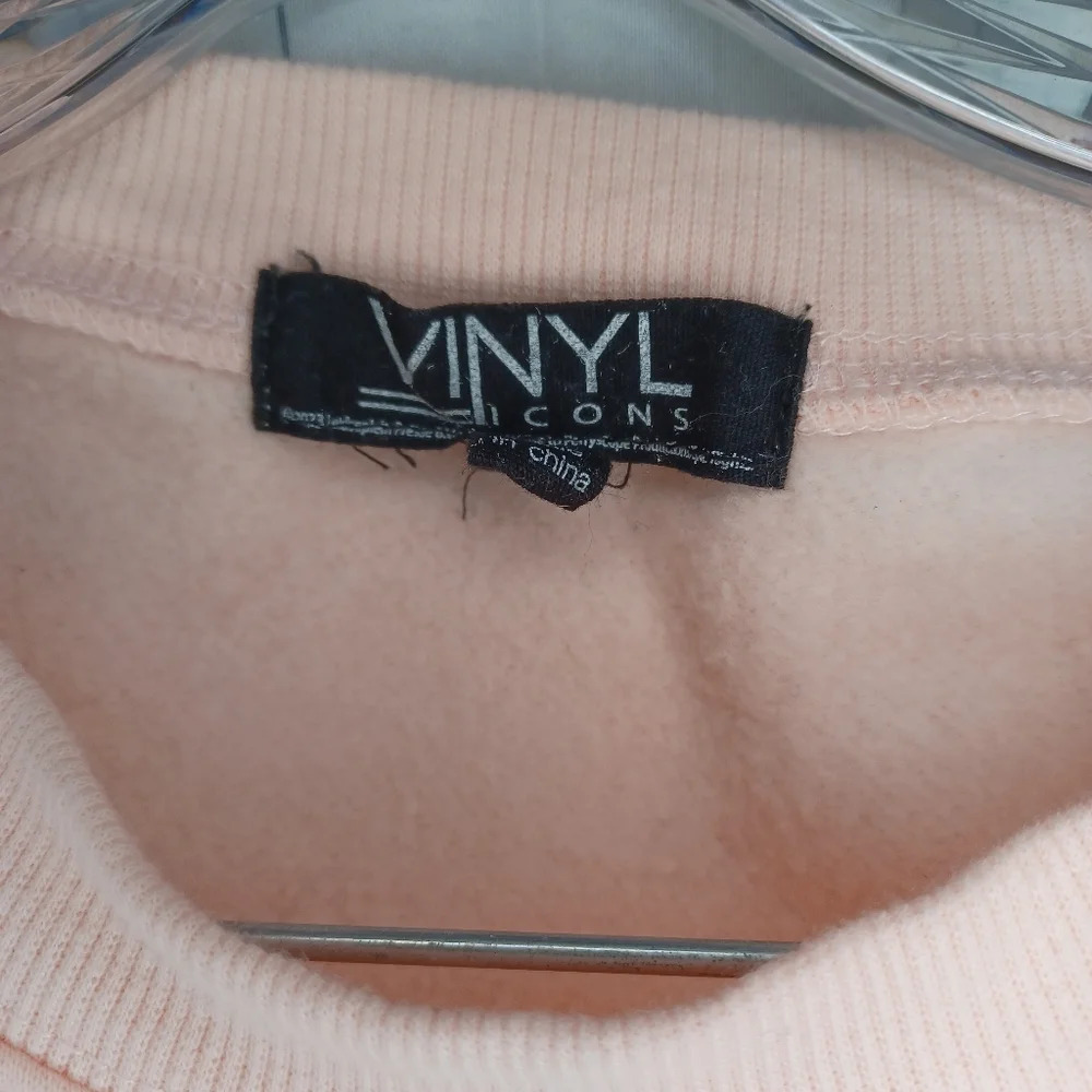 Vinyl Icons AC/DC baby pink sweatshirt - Picture 3 of 10